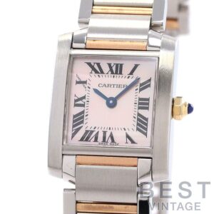 【中古】CARTIER TANK FRANCAISE SMALL MODEL カルティエ タンク フランセーズ SM W51027Q4