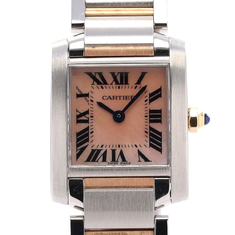 【中古】CARTIER TANK FRANCAISE SMALL MODEL カルティエ タンク フランセーズ SM W51027Q4