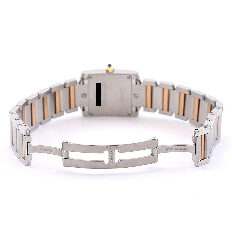 【中古】CARTIER TANK FRANCAISE SMALL MODEL カルティエ タンク フランセーズ SM W51027Q4
