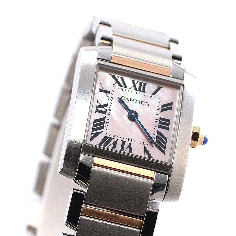 【中古】CARTIER TANK FRANCAISE SMALL MODEL カルティエ タンク フランセーズ SM W51027Q4