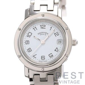 【中古】HERMES CLIPPER QUARTZ エルメス クリッパー クォーツ CL4.210