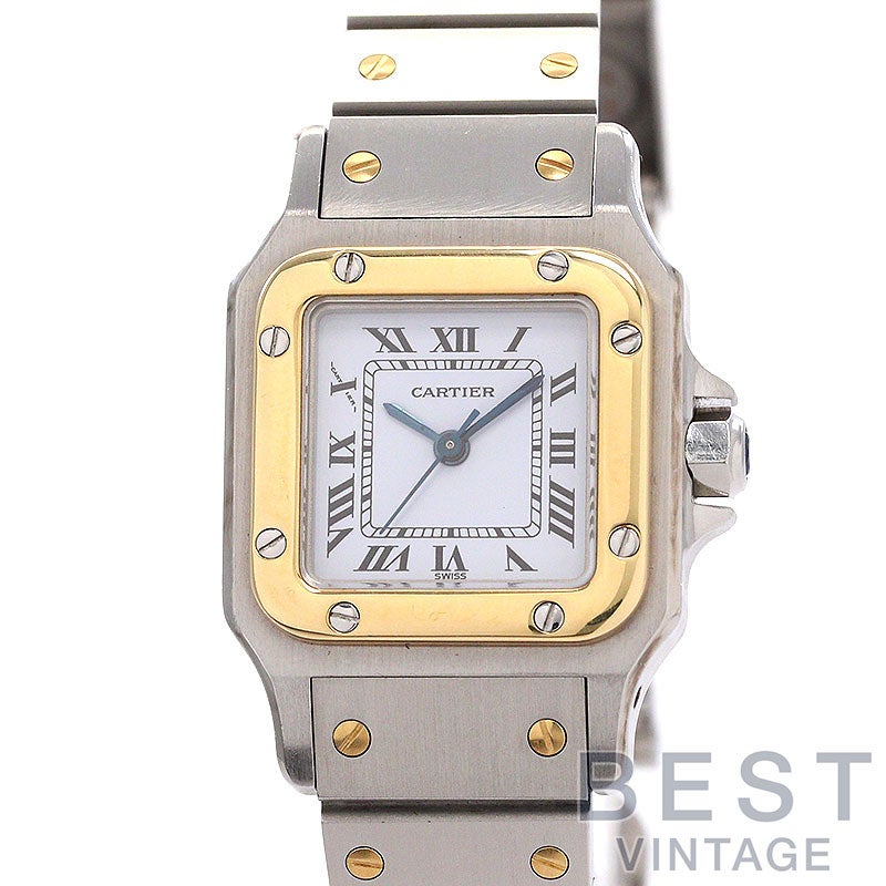 【中古】CARTIER SANTOS CARREE / SANTOS GALBEE SMALL MODEL カルティエ サントス カレ SM / サントス ガルベ SM 0902