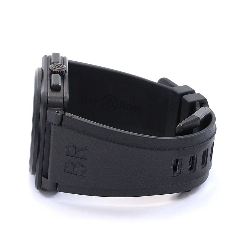 【中古】BELL & ROSS BR-03 CHRONO BLACK MATTE ベル&ロス BR-03 クロノ ブラック マット BR0394-BL-CE