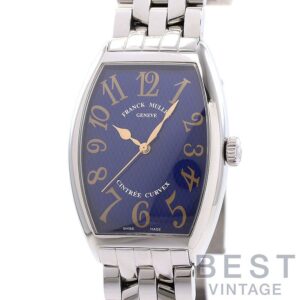 【中古】FRANCK MULLER CINTREE CURVEX 30TH フランク・ミュラー トノウ カーベックス 30TH 5850SCDAMBLELTD AC (5850SC DAM BLE)