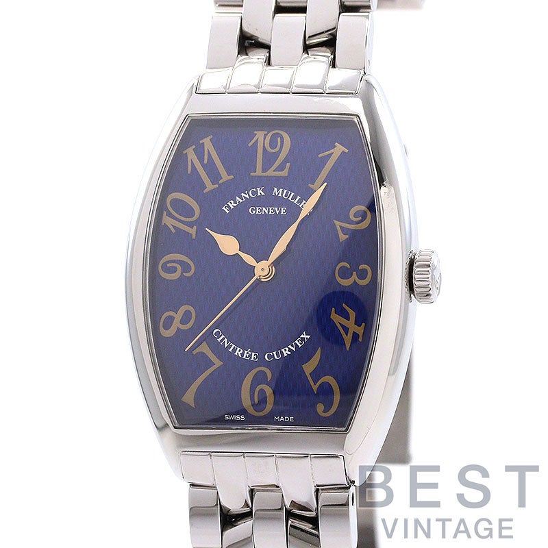 【中古】FRANCK MULLER CINTREE CURVEX 30TH フランク・ミュラー トノウ カーベックス 30TH 5850SCDAMBLELTD AC (5850SC DAM BLE)