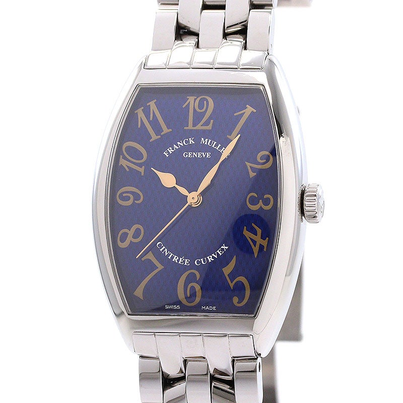 【中古】FRANCK MULLER CINTREE CURVEX 30TH フランク・ミュラー トノウ カーベックス 30TH 5850SCDAMBLELTD AC (5850SC DAM BLE)
