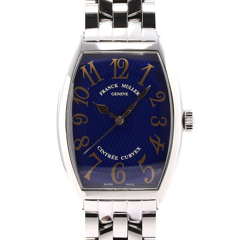 【中古】FRANCK MULLER CINTREE CURVEX 30TH フランク・ミュラー トノウ カーベックス 30TH 5850SCDAMBLELTD AC (5850SC DAM BLE)