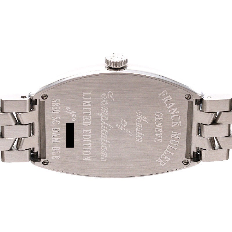 【中古】FRANCK MULLER CINTREE CURVEX 30TH フランク・ミュラー トノウ カーベックス 30TH 5850SCDAMBLELTD AC (5850SC DAM BLE)