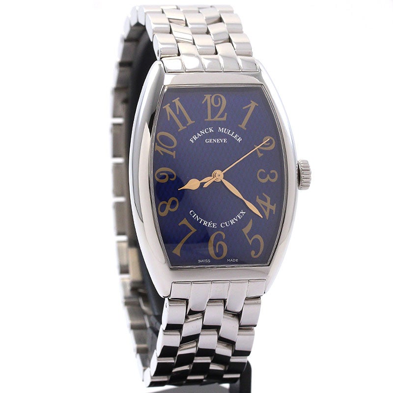 【中古】FRANCK MULLER CINTREE CURVEX 30TH フランク・ミュラー トノウ カーベックス 30TH 5850SCDAMBLELTD AC (5850SC DAM BLE)
