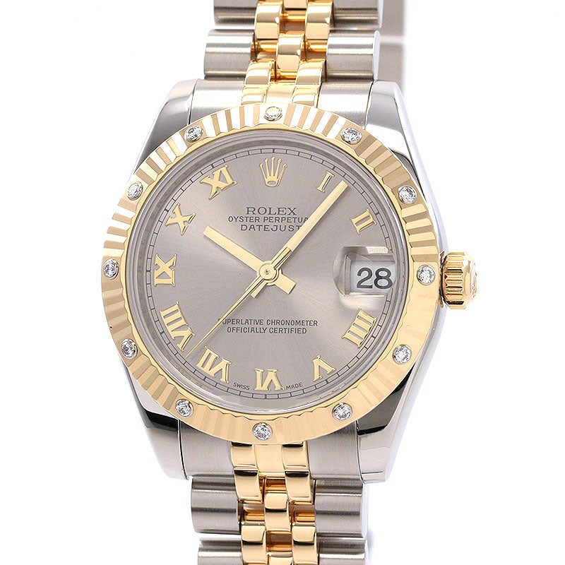 【中古】ROLEX OYSTER PERPETUAL DATEJUST 31 ロレックス オイスターパーペチュアル デイトジャスト 31 M178313-0070