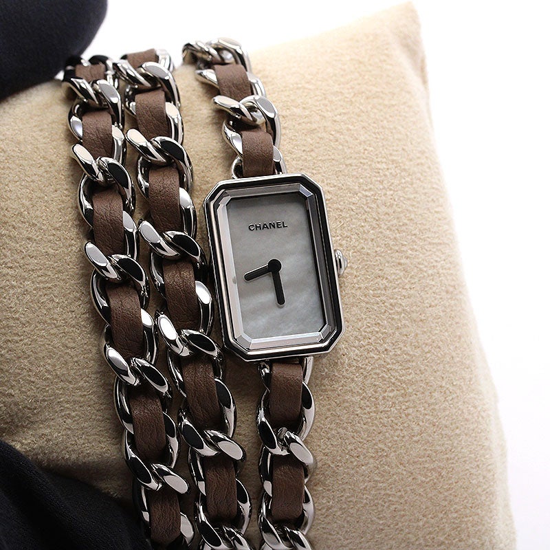 【中古】CHANEL PREMIERE ROCK BEIGE シャネル プルミエール ロック ベージュ H4326