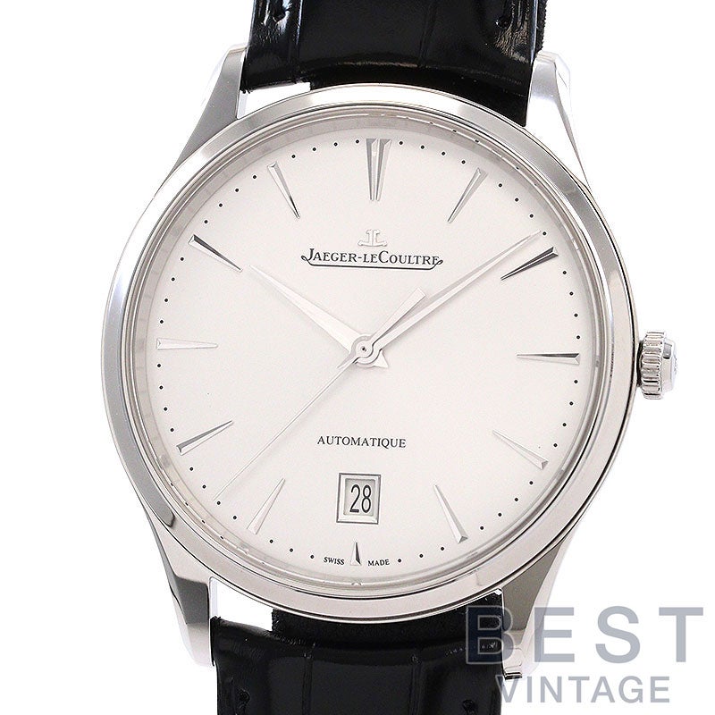 【中古】JAEGER-LECOULTRE MASTER ULTRA THIN DATE ジャガー・ルクルト マスター・ウルトラスリム・デイト Q1238421 (109.8.A0.S)