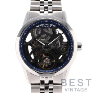 【中古】RAYMOND WEIL FREELANCER 38 SKELETON レイモンド ウェイル フリーランサー 38 スケルトン 2783-ST-50000