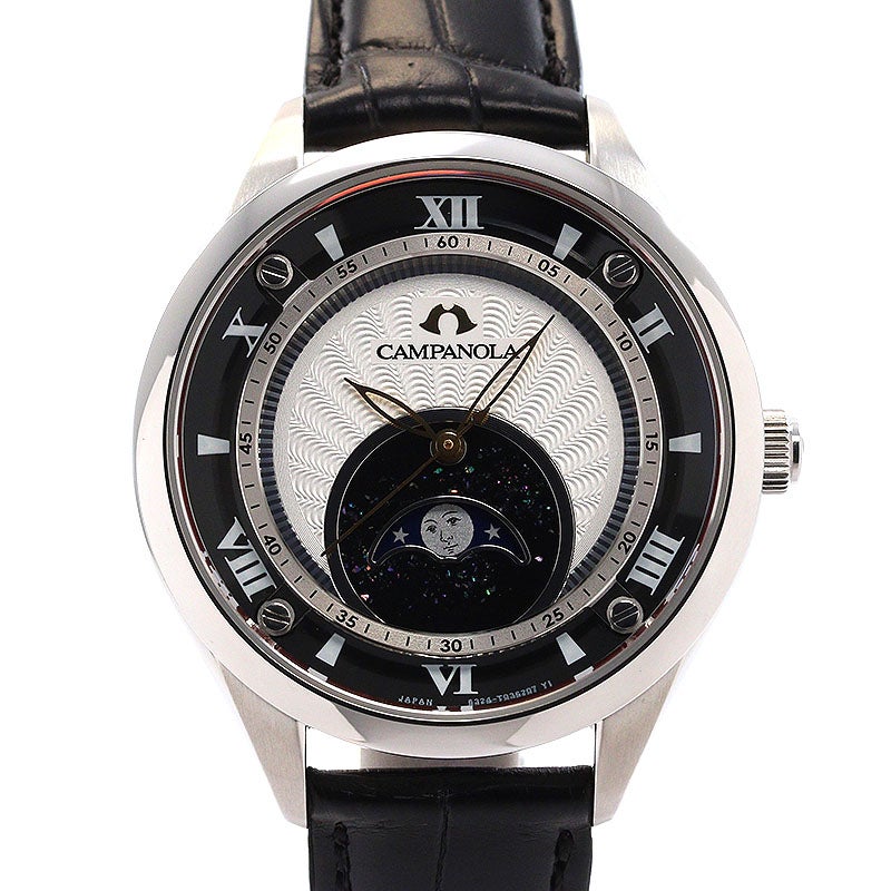 【中古】CITIZEN CAMPANOLA MOONPHASE YUZURU シチズン カンパノラ ムーンフェイズ 結弦(ゆづる) EZ2000-06A (6324-T023959)