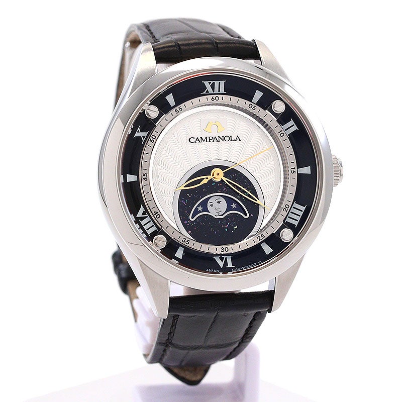 【中古】CITIZEN CAMPANOLA MOONPHASE YUZURU シチズン カンパノラ ムーンフェイズ 結弦(ゆづる) EZ2000-06A (6324-T023959)