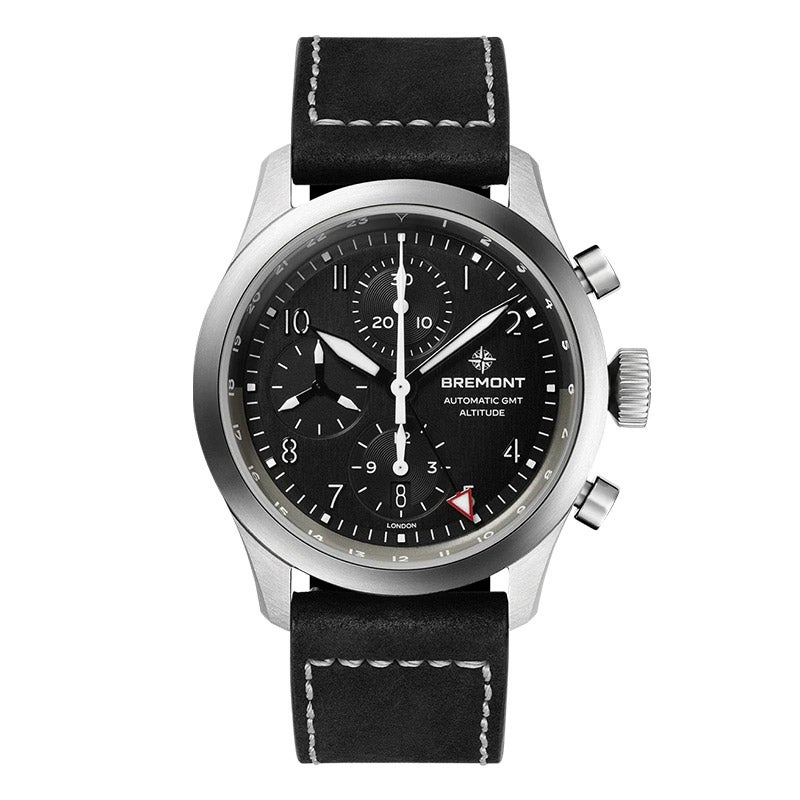 BREMONT ALTITUDE Chronograph GMT ブレモン アルティチュード クロノグラフ GMT ALT42-CHR-G-SS-BK-L-S