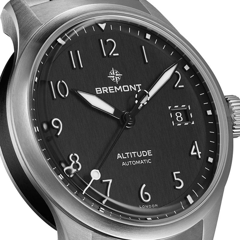 BREMONT ALTITUDE 39 Date ブレモン アルティチュード 39 デイト ALT39-DT-SS-BK-B