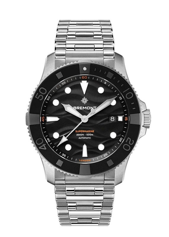 BREMONT SUPERMARINE 500M Date ブレモン スーパーマリン 500M デイト SM43-DT-SS-BK-B