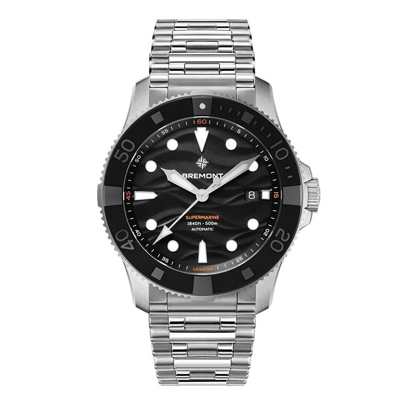 BREMONT SUPERMARINE 500M Date ブレモン スーパーマリン 500M デイト SM43-DT-SS-BK-B