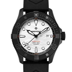 BREMONT SUPERMARINE 500M Date ブレモン スーパーマリン 500M デイト SM43-DT-BKCER-WH-R-S