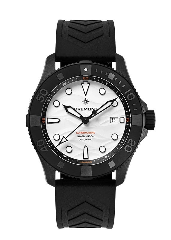 BREMONT SUPERMARINE 500M Date ブレモン スーパーマリン 500M デイト SM43-DT-BKCER-WH-R-S