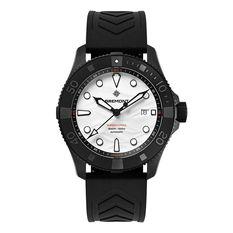 BREMONT SUPERMARINE 500M Date ブレモン スーパーマリン 500M デイト SM43-DT-BKCER-WH-R-S