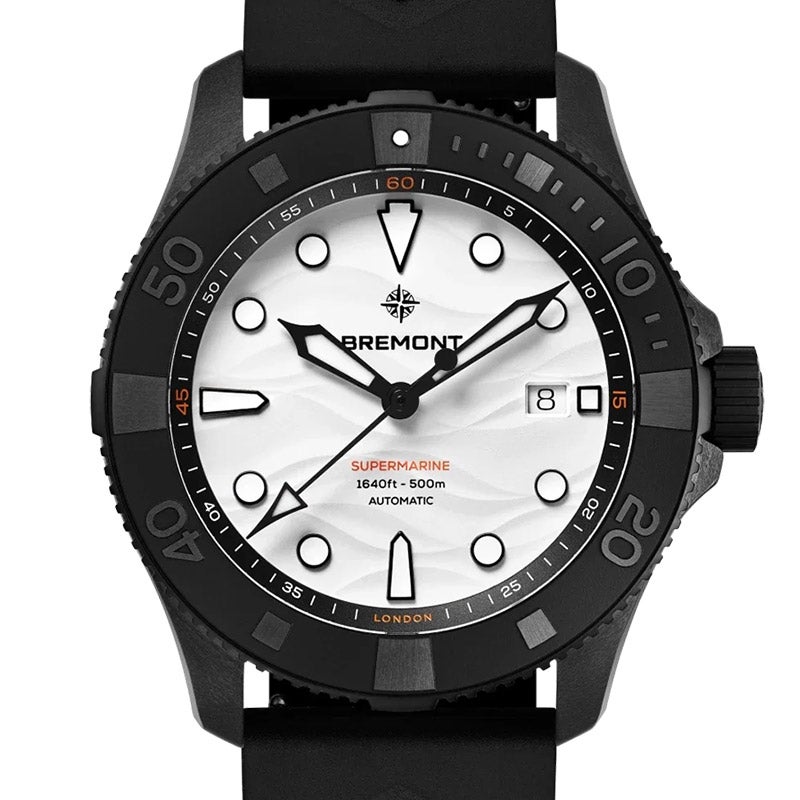 BREMONT SUPERMARINE 500M Date ブレモン スーパーマリン 500M デイト SM43-DT-BKCER-WH-R-S
