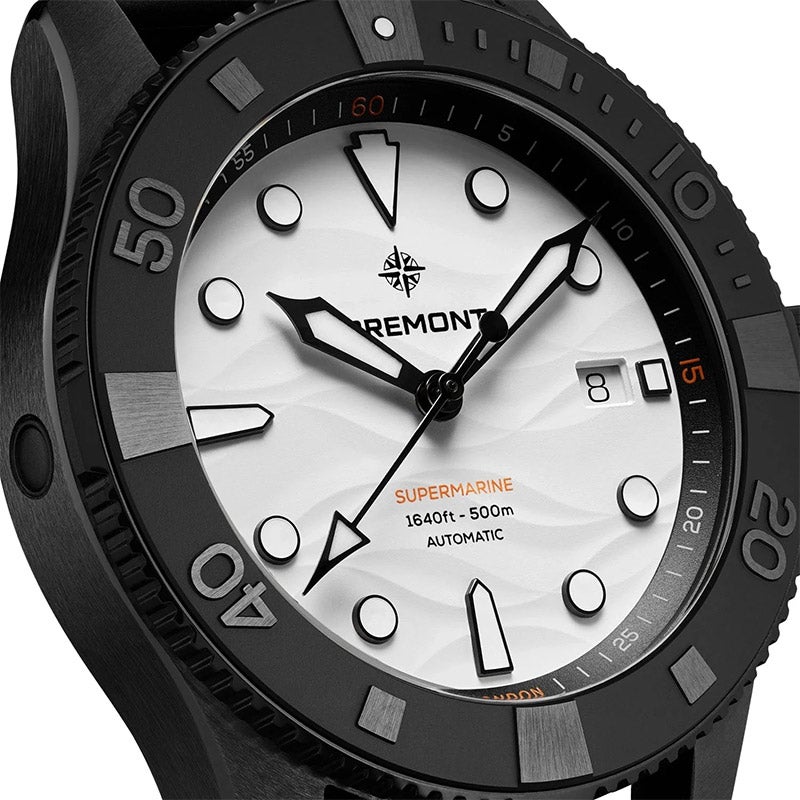 BREMONT SUPERMARINE 500M Date ブレモン スーパーマリン 500M デイト SM43-DT-BKCER-WH-R-S