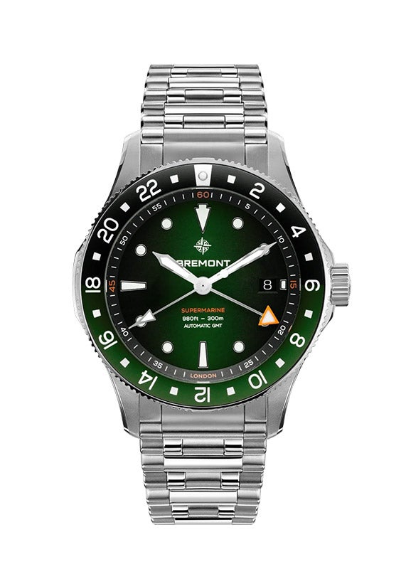 BREMONT SUPERMARINE 300M GMT Tundra Green ブレモン スーパーマリン 300M GMT ツンドラグリーン SM40-GMT-SS-GNBK-B