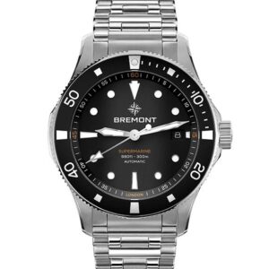 BREMONT SUPERMARINE 300M Date ブレモン スーパーマリン 300M デイト SM40-DT-SS-BK-B