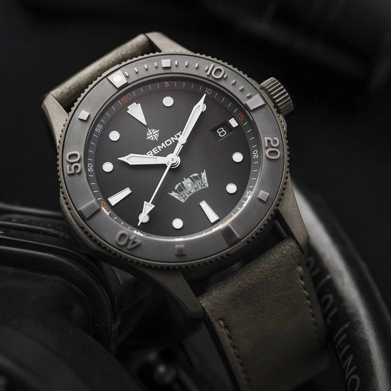 BREMONT SUPERMARINE 300M Date ブレモン スーパーマリン 300M デイト SM40-DT-GRSS-HMAF-L-S