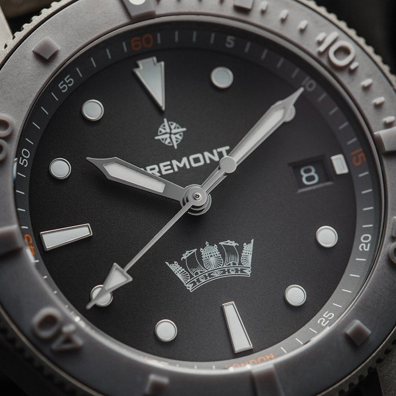 BREMONT SUPERMARINE 300M Date ブレモン スーパーマリン 300M デイト SM40-DT-GRSS-HMAF-L-S