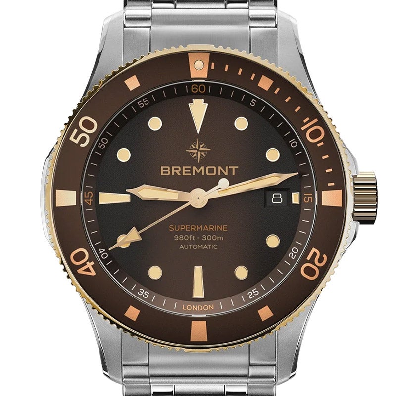BREMONT SUPERMARINE 300M Date ブレモン スーパーマリン 300M デイト SM40-DT-BI-BR-B