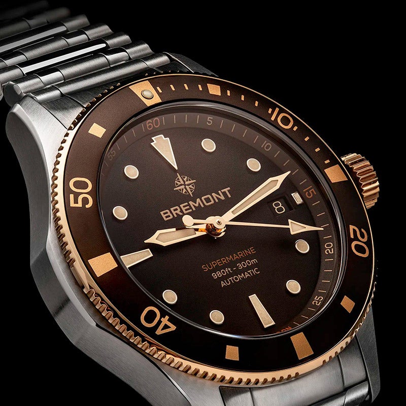 BREMONT SUPERMARINE 300M Date ブレモン スーパーマリン 300M デイト SM40-DT-BI-BR-B