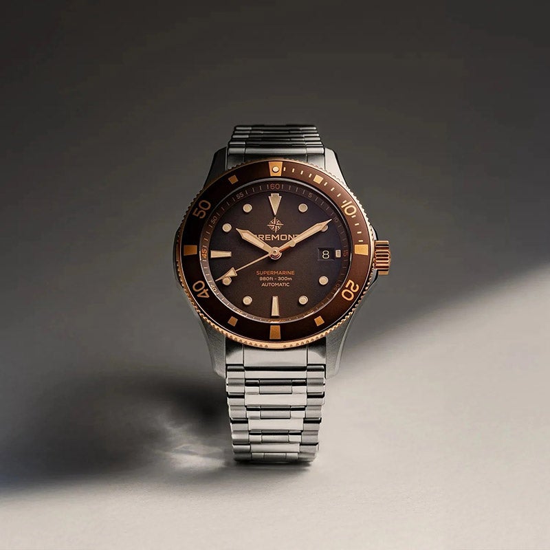 BREMONT SUPERMARINE 300M Date ブレモン スーパーマリン 300M デイト SM40-DT-BI-BR-B