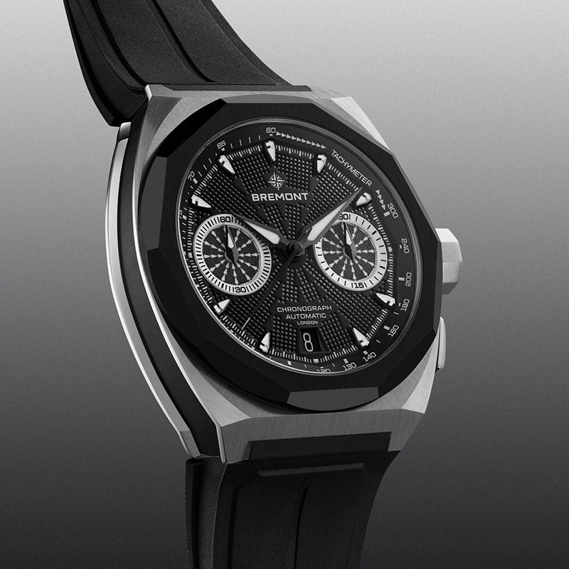 BREMONT SUPERNOVA Chronograph ブレモン スーパーノヴァ クロノグラフ SN41-CHR-SS-BK-R-S
