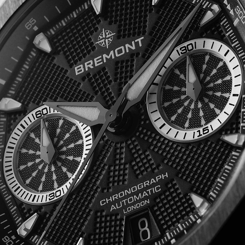 BREMONT SUPERNOVA Chronograph ブレモン スーパーノヴァ クロノグラフ SN41-CHR-SS-BK-R-S