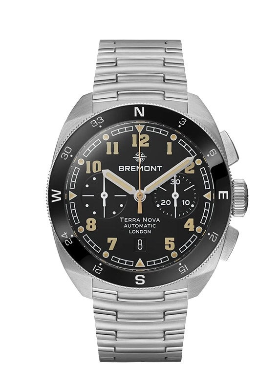 BREMONT TERRA NOVA Chronograph ブレモン テラノヴァ クロノグラフ TN42-CHR-SS-BK-B
