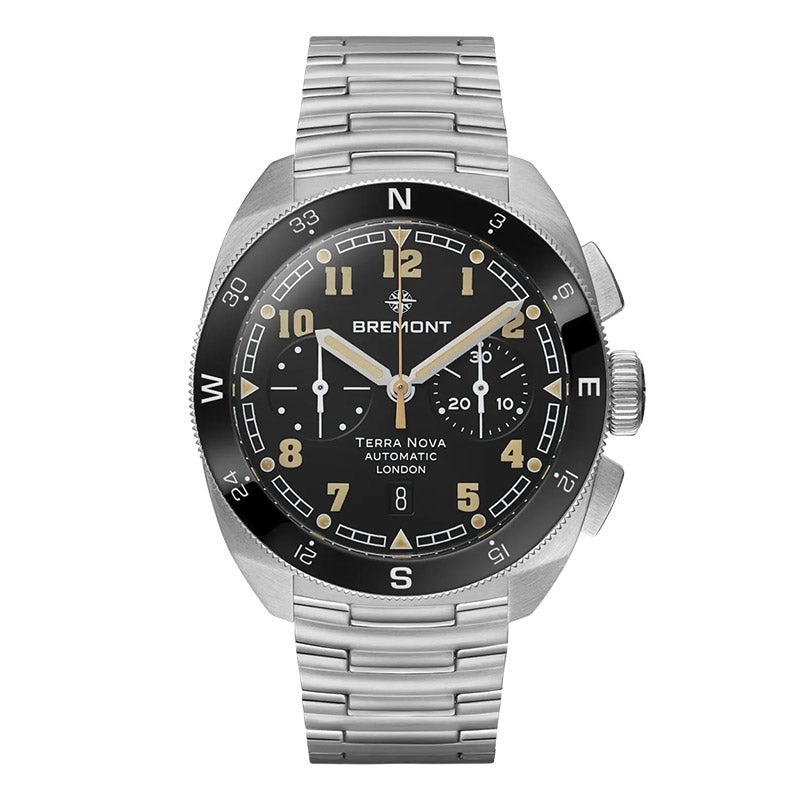 BREMONT TERRA NOVA Chronograph ブレモン テラノヴァ クロノグラフ TN42-CHR-SS-BK-B