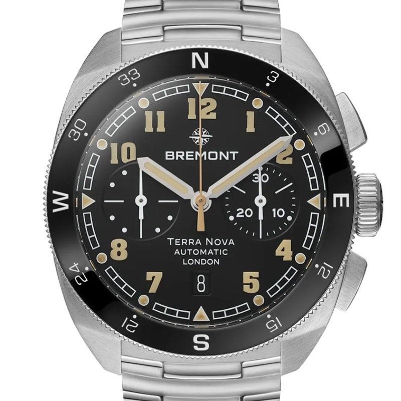 BREMONT TERRA NOVA Chronograph ブレモン テラノヴァ クロノグラフ TN42-CHR-SS-BK-B