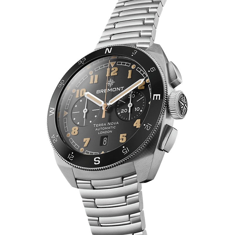 BREMONT TERRA NOVA Chronograph ブレモン テラノヴァ クロノグラフ TN42-CHR-SS-BK-B