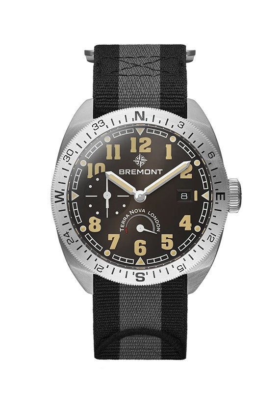 BREMONT TERRA NOVA Power Reserve ブレモン テラノヴァ パワーリザーブ TN40-PWR-SS-BK-N-S