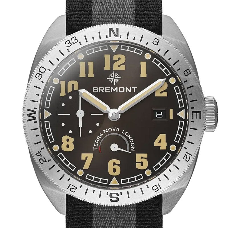 BREMONT TERRA NOVA Power Reserve ブレモン テラノヴァ パワーリザーブ TN40-PWR-SS-BK-N-S
