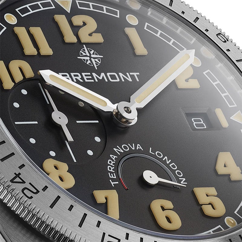 BREMONT TERRA NOVA Power Reserve ブレモン テラノヴァ パワーリザーブ TN40-PWR-SS-BK-N-S