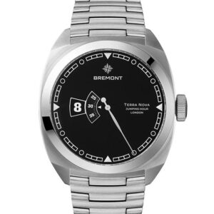 BREMONT TERRA NOVA Jumping Hour ブレモン テラノヴァ ジャンピングアワー TN40-JH-SS-BK-B