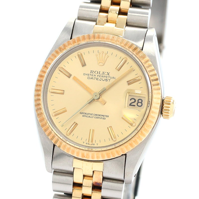 【中古】ROLEX OYSTER PERPETUAL DATEJUST 31 ロレックス オイスターパーペチュアル デイトジャスト 31 6827/3