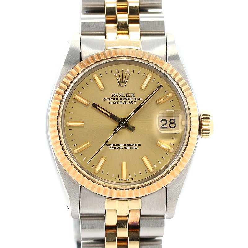 【中古】ROLEX OYSTER PERPETUAL DATEJUST 31 ロレックス オイスターパーペチュアル デイトジャスト 31 6827/3
