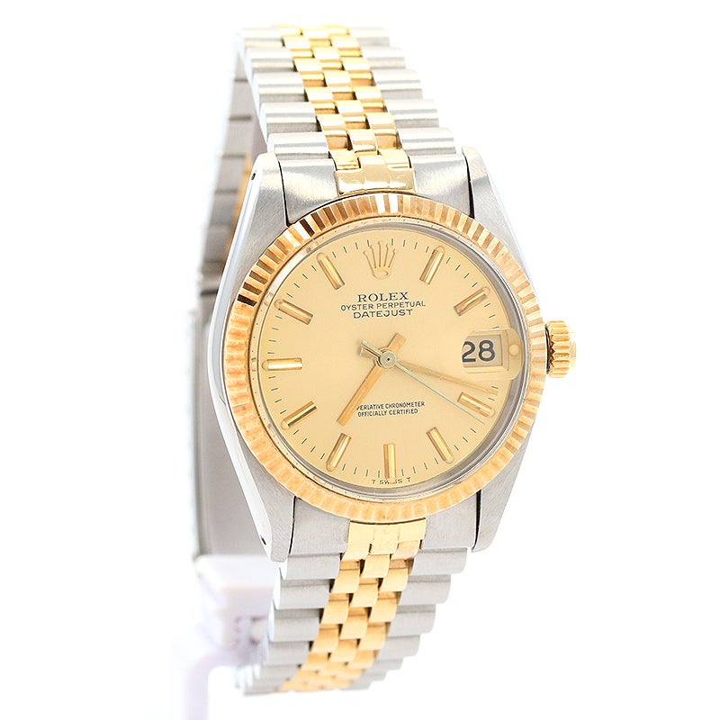 【中古】ROLEX OYSTER PERPETUAL DATEJUST 31 ロレックス オイスターパーペチュアル デイトジャスト 31 6827/3