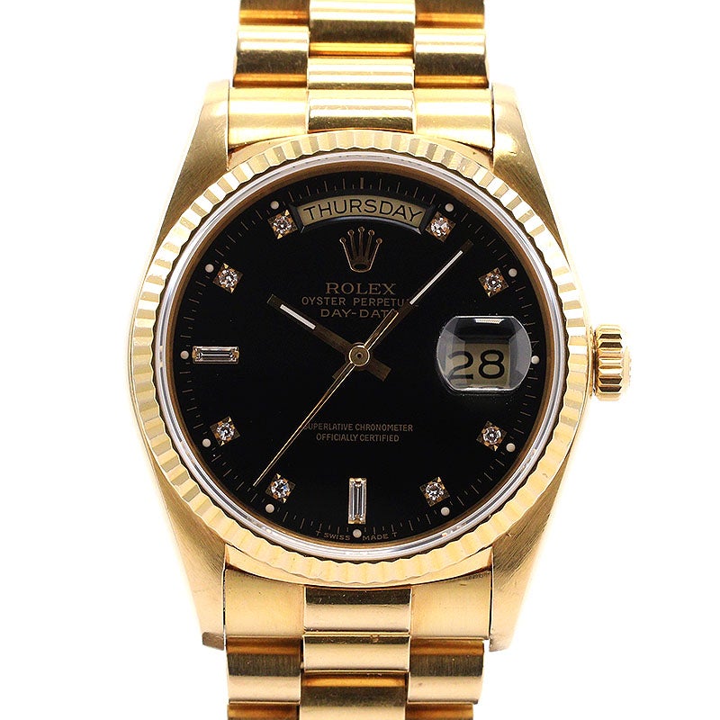 【中古】ROLEX OYSTER PERPETUAL DAY-DATE 36 ロレックス オイスターパーペチュアル デイデイト 36 18038A