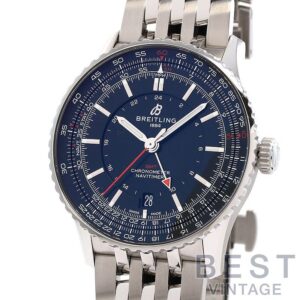 【中古】BREITLING NAVITIMER AUTOMATIC GMT 41 ブライトリング ナビタイマー オートマチック GMT 41 A32310251B1A1